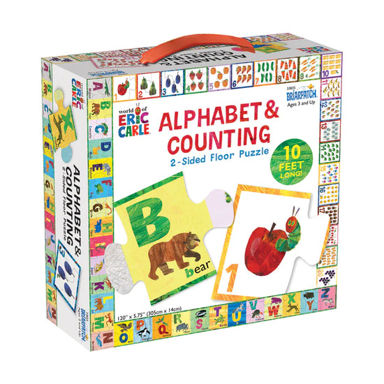 The World of Eric Carle Alphabet & Counting 2-Sided Floor Puzzle