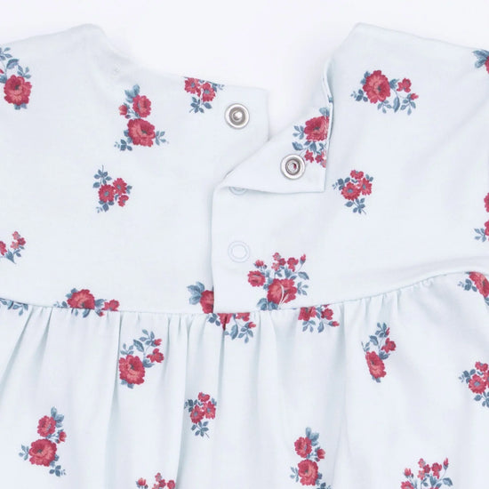 Alyssa Floral Smocked Ruffle Dress & Legging Set