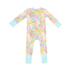 Amelia Floral 2-Way Zipper Romper