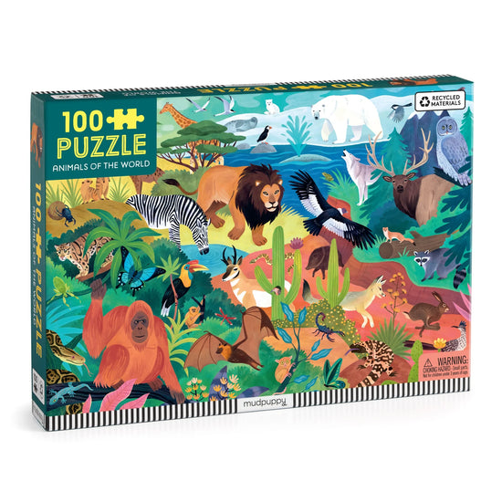 Animals of the World Puzzle