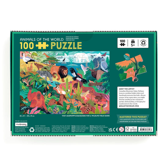 Animals of the World Puzzle