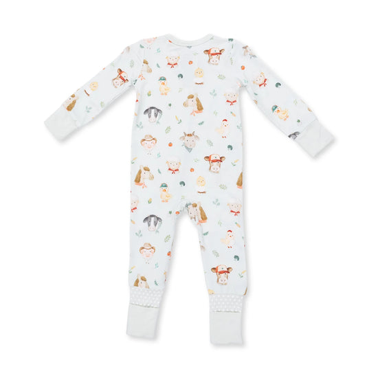 Baby Farm Faces Romper