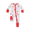 Basketball Uni 2-Way Zipper Romper