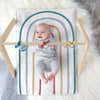 Bitzy Bespoke Rainbow Ritzy Activity Gym Wooden Gym
