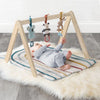 Bitzy Bespoke Rainbow Ritzy Activity Gym Wooden Gym