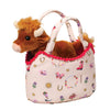 Bestie Westie Sassy Pet Sak Highland Cow
