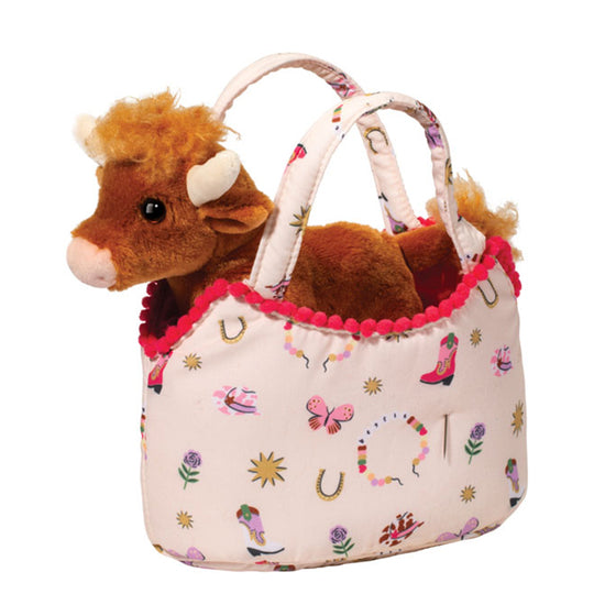 Bestie Westie Sassy Pet Sak Highland Cow