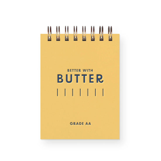 Better with Butter Mini Notebook