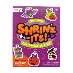 Boo Crew Shrink-Its! Mini DIY Shrink Art Kit