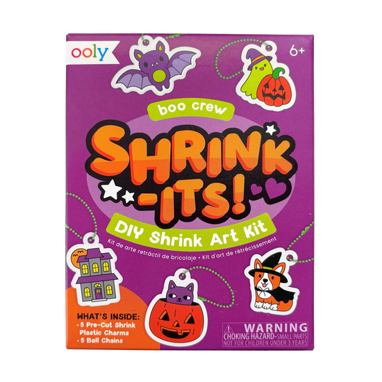 Boo Crew Shrink-Its! Mini DIY Shrink Art Kit