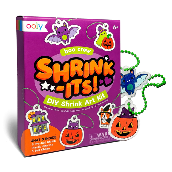 Boo Crew Shrink-Its! Mini DIY Shrink Art Kit