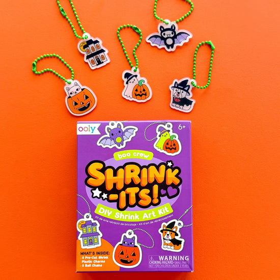 Boo Crew Shrink-Its! Mini DIY Shrink Art Kit
