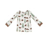 Brown Bears Waffle-Knit Loungewear Set