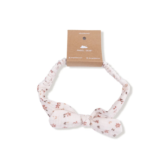 Carrie Floral Muslin Headband