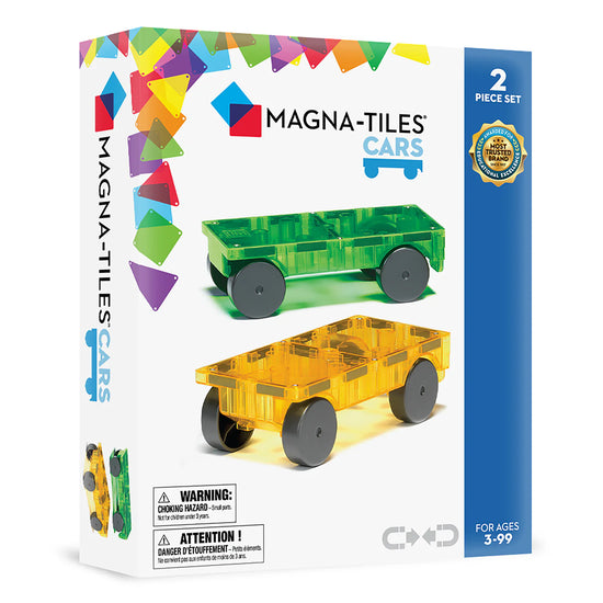 Magna-Tiles Cars 2-Piece Expansion Set