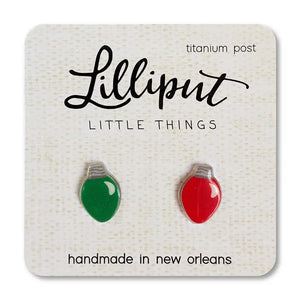 Christmas Bulb Earrings