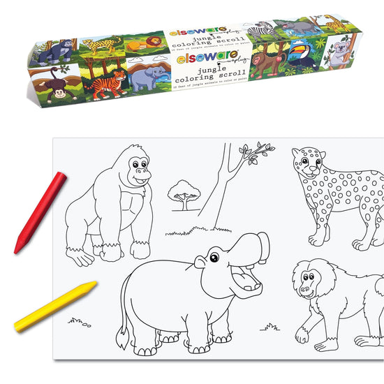 Coloring Scroll (assorted styles)