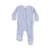 Country Calico 2-Way Zipper Ruffle Back Footie