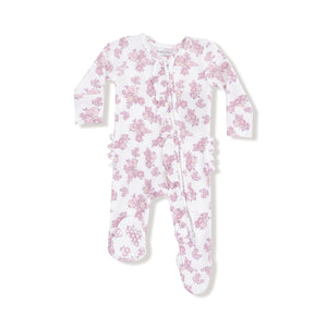 Countryside Coreopsis 2-Way Ruffle Zipper Footie