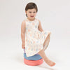 Daisy Pop Ribbed Dress with Bloomer
