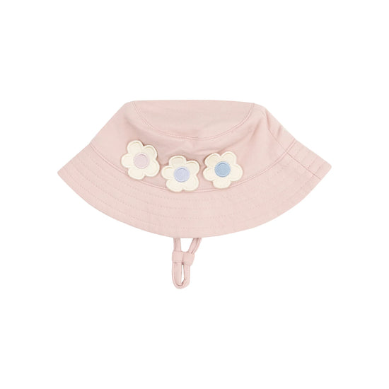 Daisy Pop Applique Bucket Hat