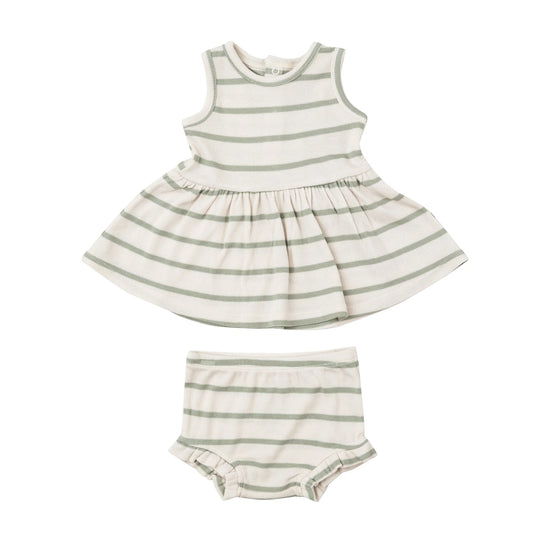 Desert Sage Peplum Tank + Bloomers Set