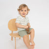 Desert Sage Polo + Muslin Shorts Set