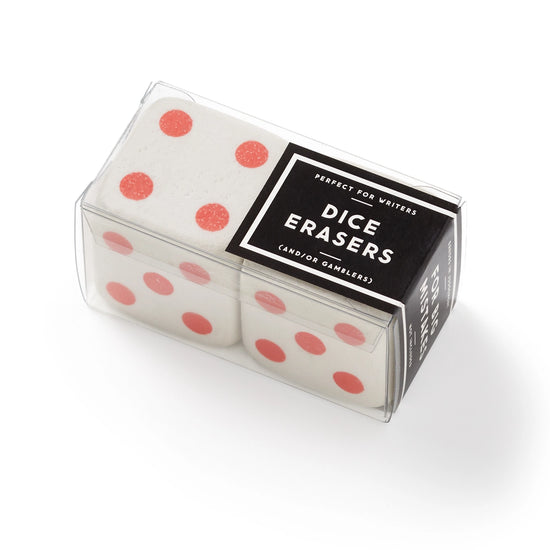 Giant Dice Eraser Set