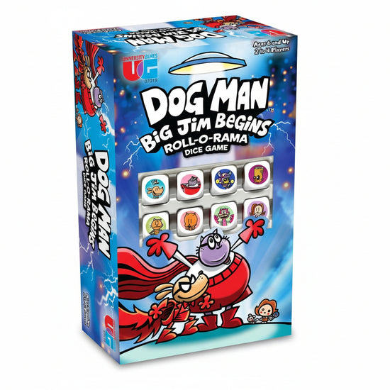 Dog Man Big Jim Begins Roll-o-Rama Dice Game