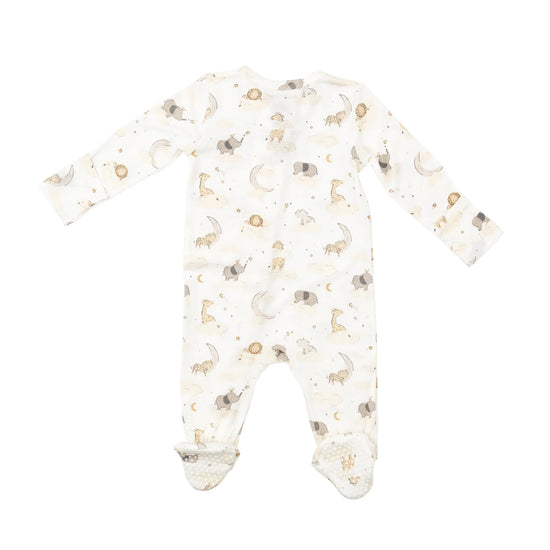 Dreamy Safari 2-Way Zipper Footie