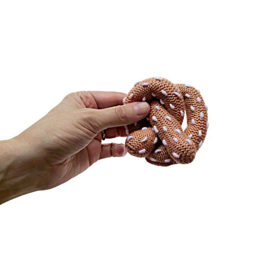 Organic Pretzel Rattle