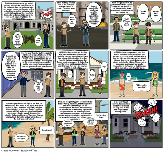 Evil Spy School the Graphic Novel