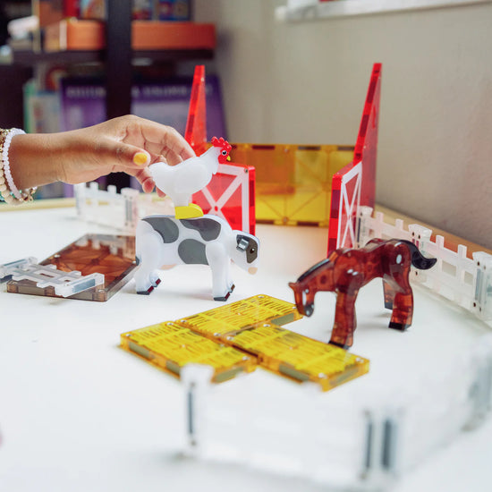 Magna-Tiles Farm Animals 25-Piece Set