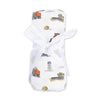 Farm Machines Swaddle Blanket
