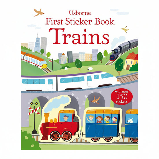 First Sticker Book: Trains