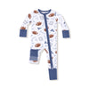 Touchdown Time 2-Way Zipper Romper
