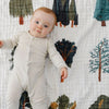 Forest Trees Muslin Quilt