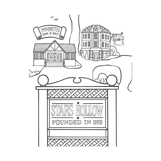Gilmore Girls: The Official Coloring Book