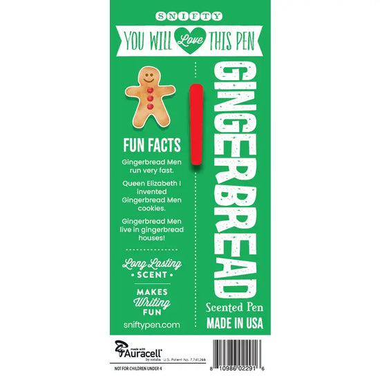 Gingerbread Holiday Scented Pen