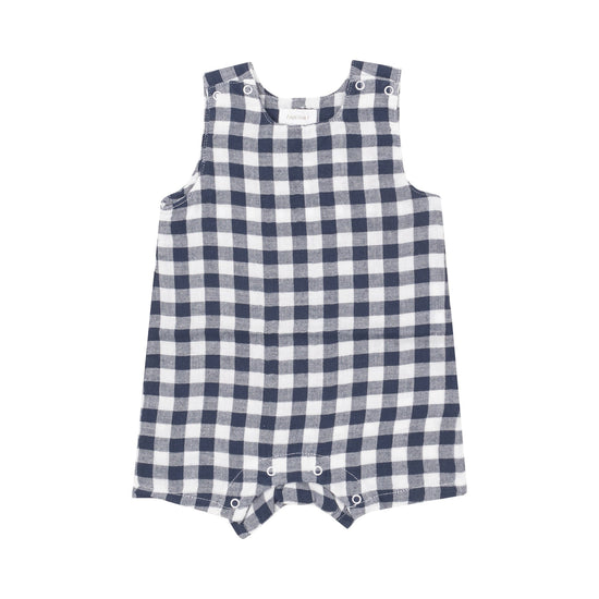 Gingham Navy Sleeveless Jon Jon