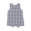 Gingham Navy Sleeveless Jon Jon