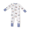 Zooming Golf Carts 2-Way Zipper Romper