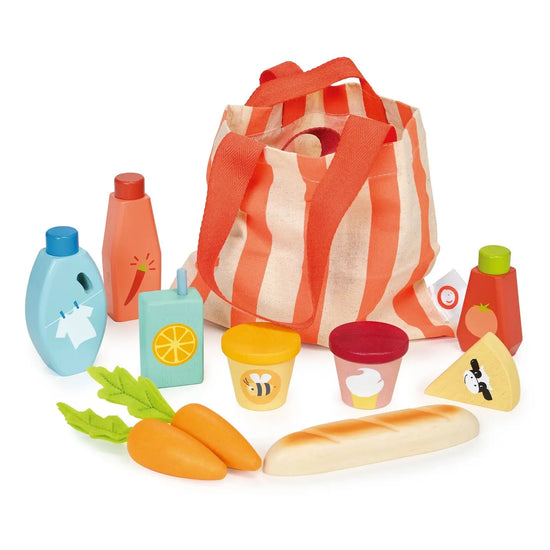Bargain Grocery Bag Pretend Play Set