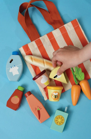 Bargain Grocery Bag Pretend Play Set
