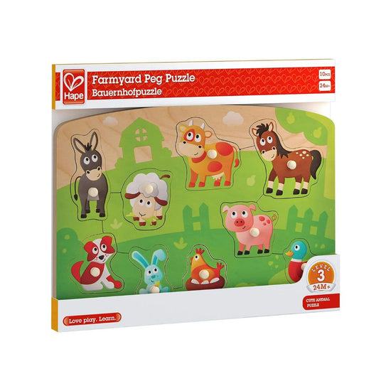 Farmyard Peg Puzzle