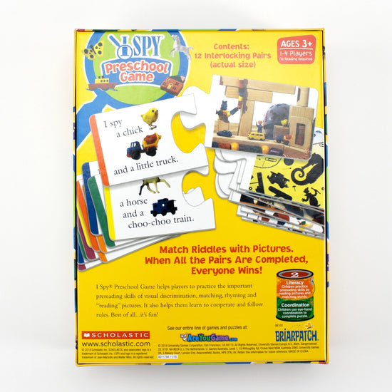 I Spy Preschool Game