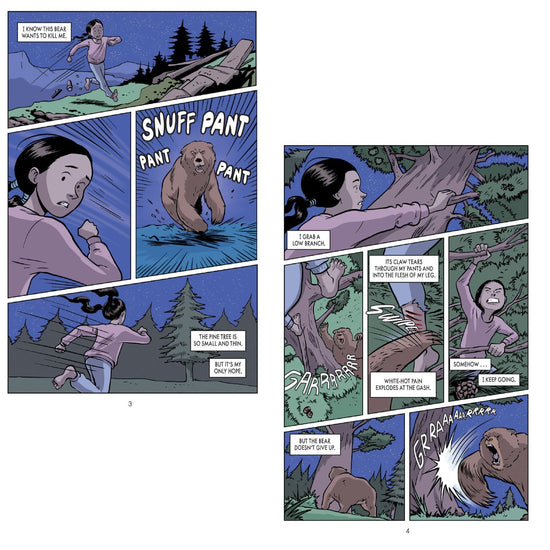 I Survived the Attack of the Grizzlies, 1967 (Graphic Novel Novel, #5)
