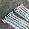 Happy Birthday Sidewalk Chalk