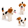 Jack Russell Terrier Felt Ornament