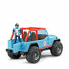 Jeep Cross Country Racer with Driver, Blue